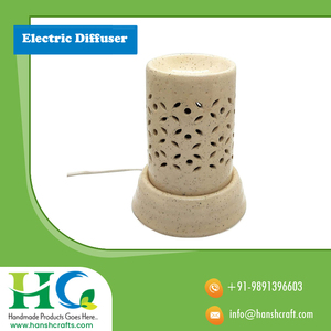 Best Price <b>Ceramic</b> Stone Aroma <b>Diffuser</b> Electric Oil Burner Handcrafted | Fragrance <b>Diffuser</b> Lamp for Home Spa Relaxation Decor - Product Image 4
