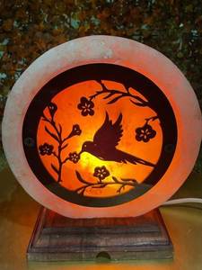 Lámpara de sal 3D con forma de Torre Eiffel tallada a mano, sal rosa del Himalaya, decoración del hogar, cesta de artesanías naturales, cuenco de flores con amor Pakistán - Product Image 5