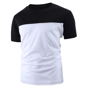 เสื้อยืดคอกลมแขนสั้นสำหรับผู้ชาย,เสื้อกีฬาฟุตบอลสตรีทแบบสวมศีรษะสวมใส่สบายพอดีตัวเบาโลโก้ออกแบบเอง - Product Image 1