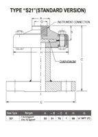 SCHMIERER SD08 Joint de diaphragme à bride en acier inoxydable pour manomètre, pour applications industrielles