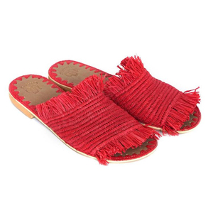 Chaussures en raphia, pantoufles en raphia, créations artisanales - Product Image 1