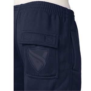 Shorts de basket-ball pour hommes Veritas Sports de qualité supérieure, nouveaux modèles 2023 - Polyester/coton, respirants et à séchage rapide - Product Image 3