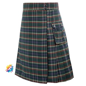 Pride of Scotland - Kilt écossais pour femme de 8 yards, 16 oz, en tartan décontracté, 100% coton, écologique et respirant - Product Image 3