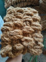 Tapis en fibre de coco 100% naturelle, écologique, emballage en rouleau, origine Vietnam