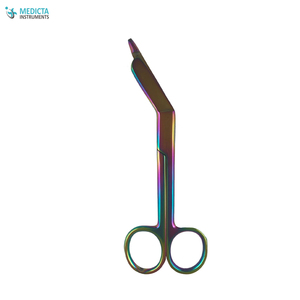 Bandage <strong>Scissor</strong> <strong>Titanium</strong> Color - Multi Rainbow <strong>Colour</strong> - Single Use <strong>Scissors</strong> - Product Image 4