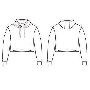 Sudaderas con capucha para mujer, con Panel, de colores contrastantes, para invierno - Product Image 3