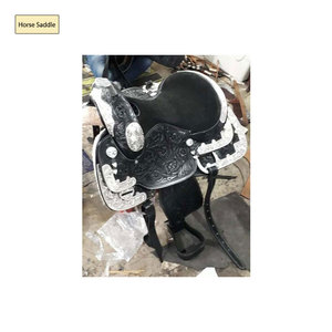 Fournisseur réputé des meilleures ventes de selle de course de chevaux en cuir indien occidental de style frais avec arbre en plastique provenant d'un véritable revendeur - Product Image 1