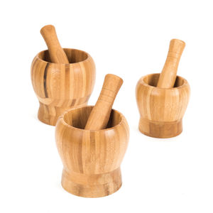 Wood Mortar Pestle Food Garde High Quality Material Mortar and Pestle for Customized Size and Sale <b>Product</b> - Product Image 6