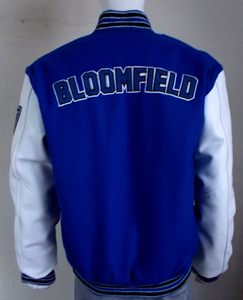 Chaqueta cortavientos deportiva de gran tamaño GUANTES City Unisex Bomber Varsity Jacket Baseball College Letterman Varsity Jacket para hombre - Product Image 3