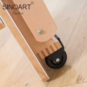 Caballete de Madera Portátil de Diseño Universal para Artistas, Caballete de Madera para Pintar - Product Image 4
