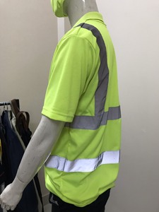 Polo unisexe à manches courtes de haute qualité vêtements de travail à séchage rapide et respirants pour hommes tissu tricoté solide formel prix bon marché - Product Image 2