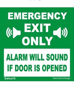 New Arrival Home Hệ thống an Ninh với inbuilt flasher buzzer Exit Stopper hoạt động keyswitch mật khẩu cháy scare báo động - Product Image 5