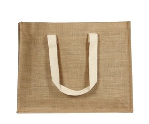 Latest Promotional Eco-friendly Plain Jute Shopping <b>Bag</b> Customized Logo Print Screen Printed Medium Shoulder Strap <b>Hessian</b> - Product Image 2