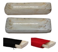 Recipiente de Madera Rústico Natural Ecológico Hecho a Mano, Bolsa de Viaje, Apto para Horno/Microondas/Congelador, Ligero, Apilable, Estilo Americano