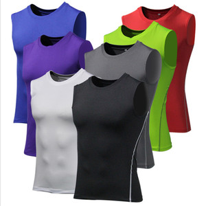 เสื้อกล้ามเล่นยิมของผู้ชาย XXL เสื้อกล้ามเล่นกีฬาต่อต้านเสื้อกั๊กสไตล์ลำลองไซส์ใหญ่พร้อมของตกแต่งปักโลโก้ตามสั่ง - Product Image 1