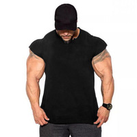 T-shirt de sport pour homme, 100% coton, écologique, respirant, à séchage rapide, personnalisable avec impression numérique, en gros