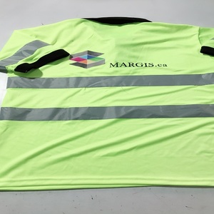 Polo à manches courtes et col noir, personnalisé, OEM, HI VIS - Product Image 2