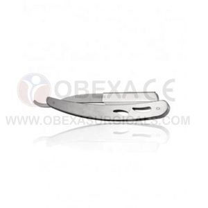 Navaja de Afeitar Profesional Obexa para Hombre, Navaja Plegable de Acero Inoxidable para Afeitar la Cara - Product Image 1