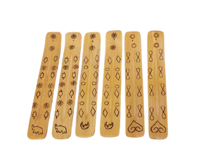 Soporte de incienso de madera y colector de cenizas - Product Image 4