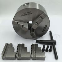 Mandrin de tour 200mm mandrin de tour à 3 mâchoires 8 ''Sanou en acier trempé K11-200 de mandrin à centrage automatique pour tour Machine