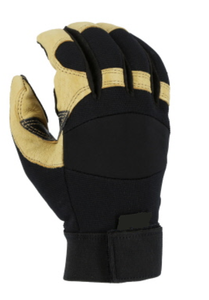 Guante mecánico de águila negra de cuero de cerdo 2025 con parches de Palma y agarre de piel de cerdo - Product Image 5