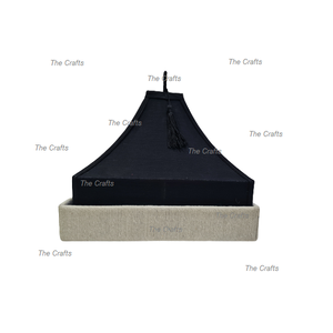 Vaisselle d'hôtel au design admirable Plateau de service en fer et jute Vaisselle de restaurant Plateau de service alimentaire - Product Image 2