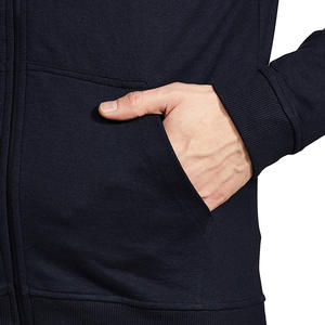 Chándales de gimnasio para hombre en color de contraste con cremallera chándal con capucha con servicio OEM - Product Image 6