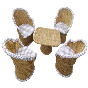 Juego de muebles de sillas de interior de cuero moderno de lujo más vendido de 2024 para sala de estar juego de dormitorio principal (4 sillas + 1 mesa) - Product Image 3