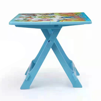 Moule de table pliante en plastique d'occasion moule de bureau plié utilisé