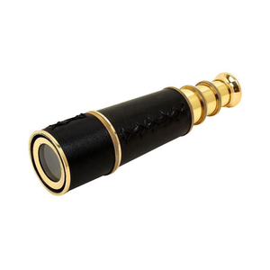 Télescope de capitaine en laiton antique avec boîte en bois de rose, télescope monoculaire nautique vintage pour collectionneurs et décoration - Product Image 1