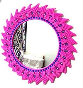 High QualityMacrame <b>Mirror</b> <b>Wall</b> <b>Hanging</b> - Product Image 1