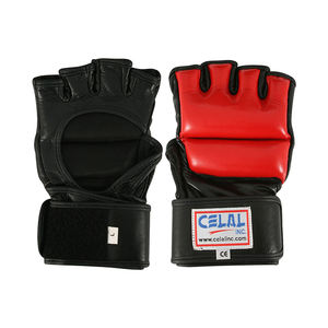 MMA-guantes de cuero sintético de alta calidad para hombre, guantes de estilo profesional, diseño personalizado - Product Image 2