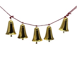 JINGLE BELL ชุดเครื่องประดับโลหะตกแต่งวันคริสต์มาส,4ชิ้นของตกแต่งคริสต์มาส - Product Image 6