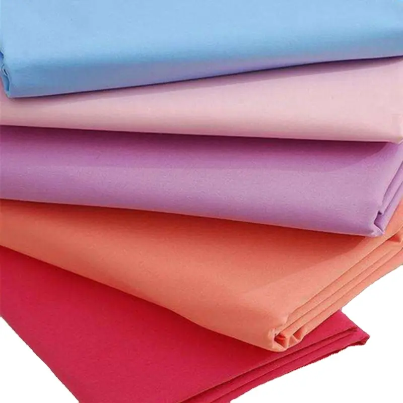 फैक्टरी प्रत्यक्ष बिक्री पाली/कपास टीसी 65/35 रंगे रंग जेब कपड़े 133x72 रेशमी वस्र