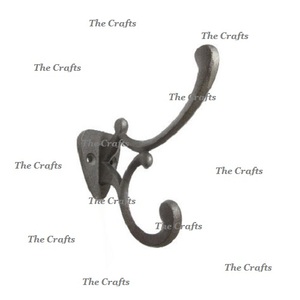 Iron Black Color Wall Hanging <b>Hook</b> With Superior Quality Wall Mounted <b>Hook</b> For Kitchen And Bathroom Usage - Product Image 5