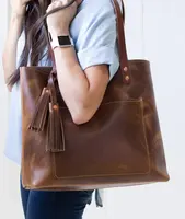 Genuine Leather Shoulder Bag for Women, Ladies Handbags