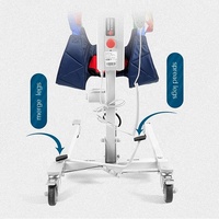 KSM-210 Hoyer Pliable patient ascenseur électrique lever le transfert du patient palan infirmiers sida 250 w Fer ou en alliage d'aluminium