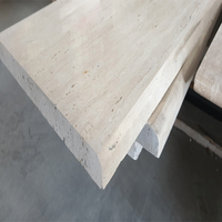 Marches d'escalier en travertin poli 2026, en spirale, épaisseur 30 mm, taillées sur mesure, fabriquées en Turquie, pour décorations murales intérieures et extérieures, revêtements de sol