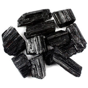 Pierre précieuse de guérison, tourmaline noire brute | |   De Amayra Crystals Exports - Product Image 1