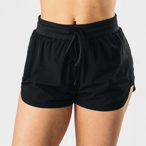 Femmes shorts Confortable Cordon D'épissure Décontracté Taille Elastique Empoché Ample short - Product Image 1
