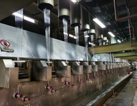 Fibre discontinue de polyester réutilisée pour le tissu non-tissé de feutre utilisé sur des tapis