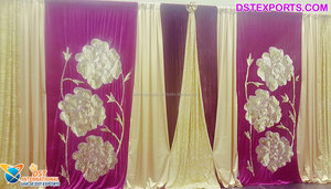 Glamm Punjabi-telón de fondo para escenario de boda, cortinas coloridas y vibrantes para Punjabi, boda, indio, Punjabi - Product Image 4