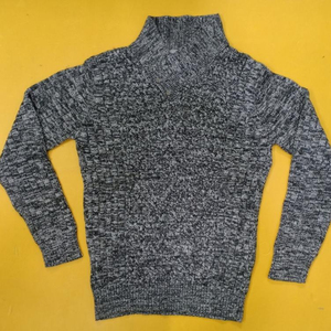 Mới Nhất Mùa Đông Mùa Thu Của Nam Giới Dài Tay Áo Áo chui đầu còn sót lại Quần Áo Độc Đáo Thiết Kế Cổ Dệt Kim Len Jumper Chàng Trai Thặng Dư - Product Image 1