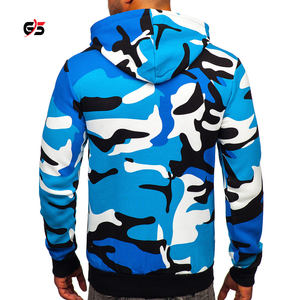 Sudadera con capucha de camuflaje para hombre, prenda deportiva masculina de manga larga con diseño multicolor, logotipo personalizado, servicio OEM, 100% de algodón, de alta calidad - Product Image 6