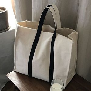 กระเป๋าช้อปปิ้งผ้าใบพร้อมที่จับเชือกพับเก็บได้เพื่อความสะดวก - Product Image 3
