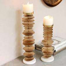 เชิงเทียนโลหะสีทองแบบกลวงสำหรับตกแต่งโต๊ะปาร์ตี้งานแต่งงานแบบหรูหรา - Product Image 4