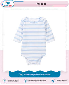 Body acanalado de algodón orgánico 100%, estilo informal Unisex, cierre de botón a presión, pijama de verano, manga corta, sólido, 0-3 meses, bebés - Product Image 5