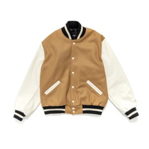 Personnalisable Imperméable Écologique Varsity Jacket Hommes Femmes Chenille Brodé Stand Hiver Laine Doublure Denim Tissu Meilleur - Product Image 3