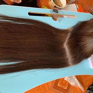 Extensiones de Cabello Liso y Sedoso, con Puntas Gruesas, Súper Dobles, de Colores Mezclados - Product Image 1