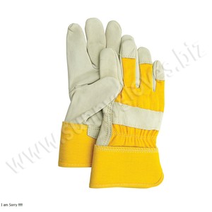 High Dexterity Leather Palm Utility Work Mechanic and Industrial Safety Gloves For Sale - Product Image 2
